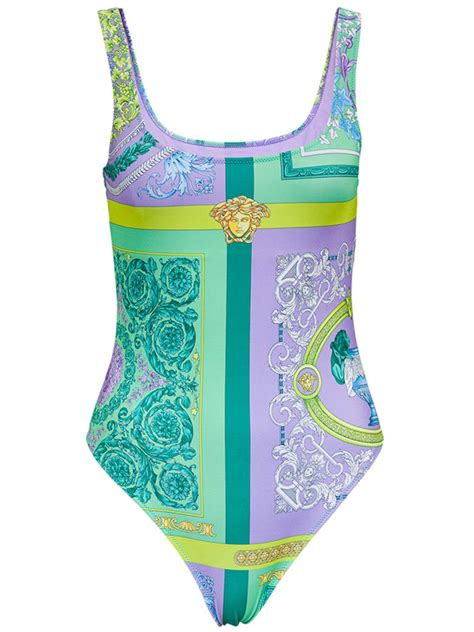 versace bathing suit one piece.